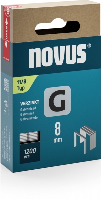 Capse Novus sarma plata, G tip 11, 8 mm, 1200 buc/cutie